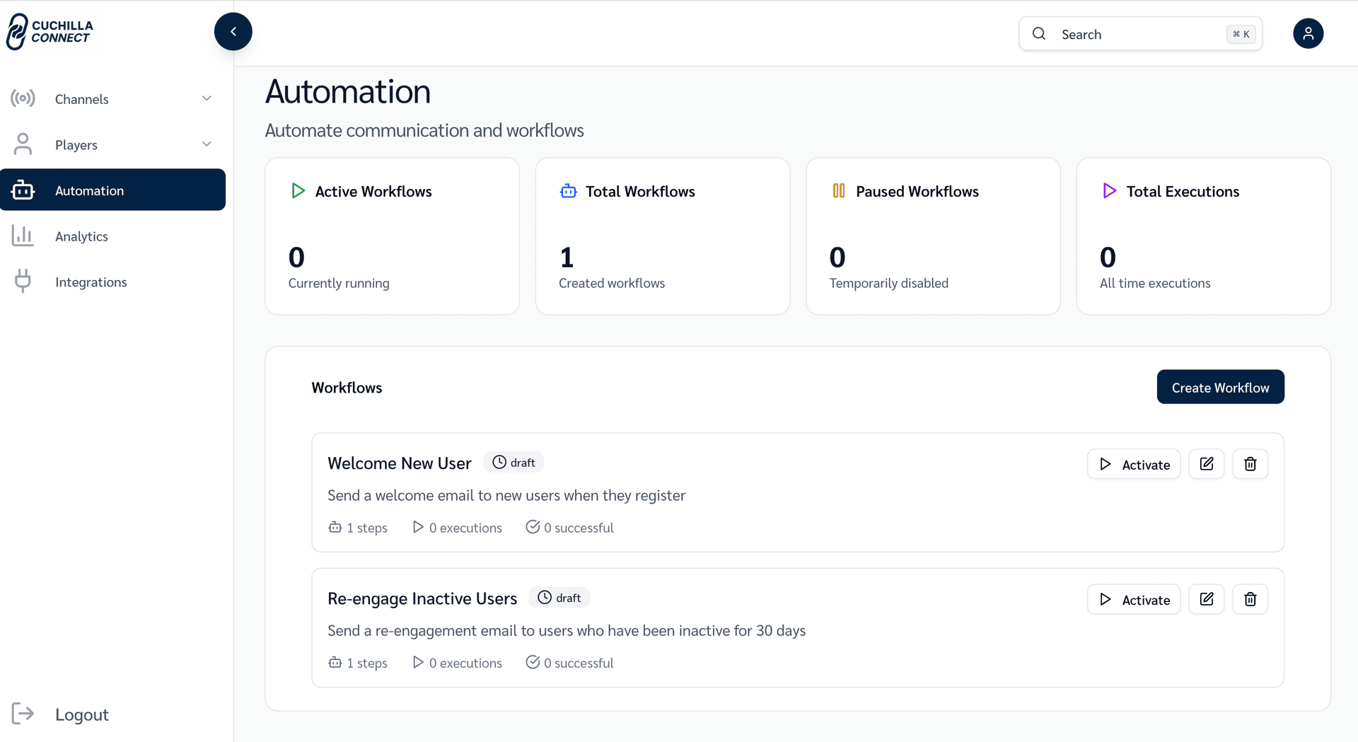 Campaigns & Automation